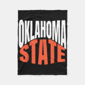 Couverture Polaire Oklahoma State  (Devant)