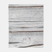Couverture Polaire Old grey wooden plank wall textureabstract,backgro (Devant)