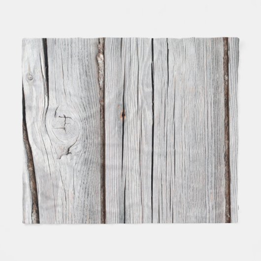 Couverture Polaire Old grey wooden plank wall textureabstract,backgro (Devant (Horizontal))