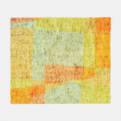 Couverture Polaire Old grunge background with delicate abstract textu (Devant (Horizontal))