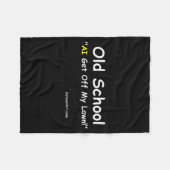 Couverture Polaire Old School  (Devant (Horizontal))