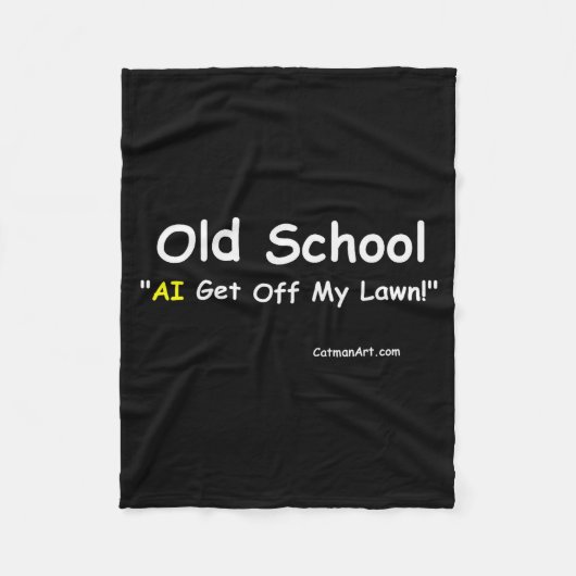 Couverture Polaire Old School  (Devant)