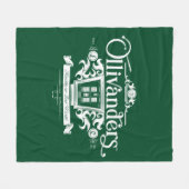 Couverture Polaire OLIVANDERS™ Fabricants de Baguettes Magiques de Qu (Devant (Horizontal))