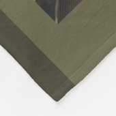Couverture Polaire Olive Green Arc moderne deux photo verticale (Coin)