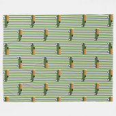Couverture Polaire Olive Green Série 3 Land Rover (Devant (Horizontal))