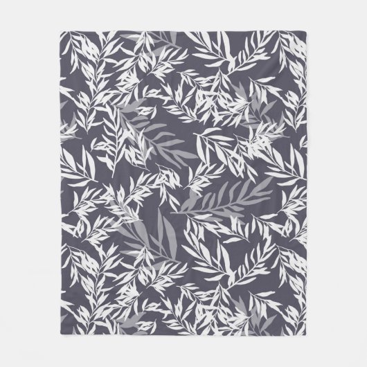 Couverture Polaire Olive tree - bleu foncé (Devant)