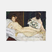 Couverture Polaire Olympia, Edouard Manet, 1863 (Devant (Horizontal))