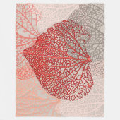 Couverture Polaire Ombre corail (Devant)
