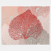 Couverture Polaire Ombre corail (Devant (Horizontal))