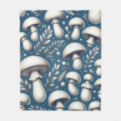 Couverture Polaire Ombre de champignons (Devant)