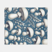 Couverture Polaire Ombre de champignons (Devant (Horizontal))