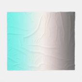 Couverture Polaire Ombre gris turquoise (Devant (Horizontal))