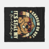 Couverture Polaire ombre ou pas c'est toujours mon anniversaire (Devant (Horizontal))