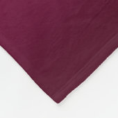 Couverture Polaire Ombre se fanent fuchsia de | (Coin)
