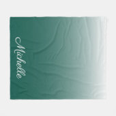Couverture Polaire ombre vert (Devant (Horizontal))