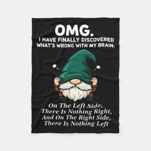 Couverture Polaire Omg I Have Finally Discovered What's Wrong With My (Devant)