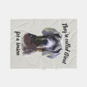 Couverture Polaire On les appelle Great pour une raison, Dane Dog Pet (Devant (Horizontal))
