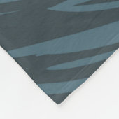 Couverture Polaire Onde tropicale et surfer au coucher du soleil (Coin)