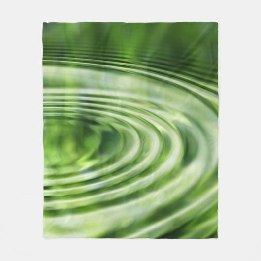 Couverture Polaire Ondes concentriques (Devant)