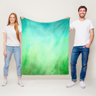 Couverture Polaire Ondes d'aquarelle océanique