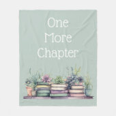 Couverture Polaire One More Chapter Personalized Cozy Reading (Devant)