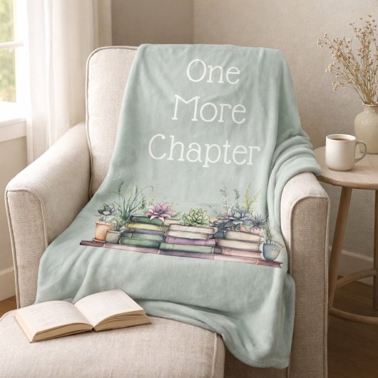 Couverture Polaire One More Chapter Personalized Cozy Reading