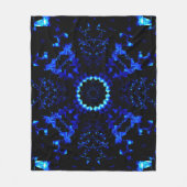 Couverture Polaire Onyx Nuit Perspective Bleue (Devant)