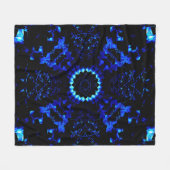 Couverture Polaire Onyx Nuit Perspective Bleue (Devant (Horizontal))