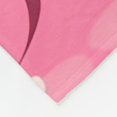 Couverture Polaire Oogne de coeur rose chic (Coin)