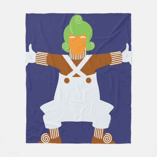 Couverture Polaire Oompa Loompa (Devant)