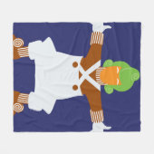 Couverture Polaire Oompa Loompa (Devant (Horizontal))