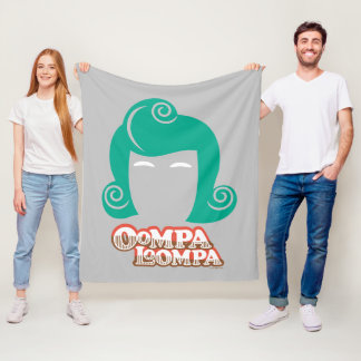 Couverture Polaire Oompa Loompa Graphique de cheveux