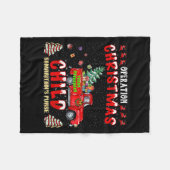 Couverture Polaire Operation Christmas Child Funny Family Matching Xm (Devant (Horizontal))