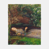 Couverture Polaire Ophelia, John Everett Millais (Devant)