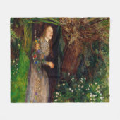 Couverture Polaire Ophelia, John Everett Millais (Devant (Horizontal))
