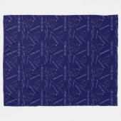 Couverture Polaire Ophiuchus de constellation zodiaque (Devant (Horizontal))