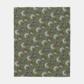Couverture Polaire opossum idiot (Devant)
