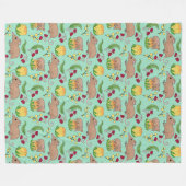Couverture Polaire Opossum miel (Devant (Horizontal))