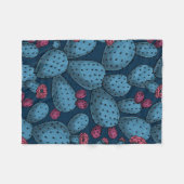Couverture Polaire Opuntie de floraison (Devant (Horizontal))