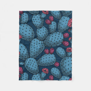 Couverture Polaire Opuntie de floraison