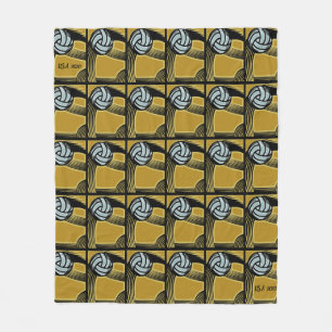Couverture Polaire Or-