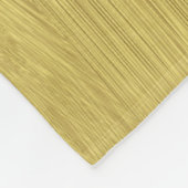 Couverture Polaire Or jaune balayé brillant (Coin)
