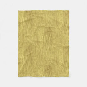 Couverture Polaire Or jaune balayé brillant