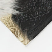 Couverture Polaire Or Turquoise, Blanc Noir (Coin)