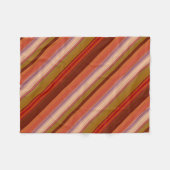 Couverture Polaire Orange Brûlé (Devant (Horizontal))