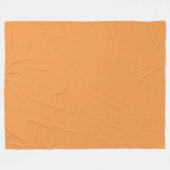 Couverture Polaire Orange doré (Devant (Horizontal))