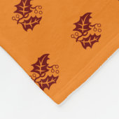 Couverture Polaire Orange Fall quitte Russe Automne (Coin)