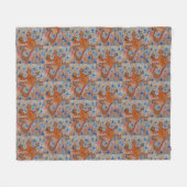 Couverture Polaire Orange Gecko (Devant (Horizontal))