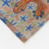 Couverture Polaire Orange Gecko (Coin)