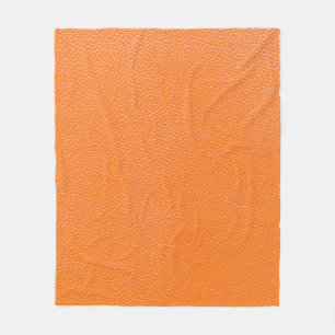 Couverture Polaire Orange leather pattern texture backgroundleather,t